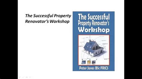 The Succesful Property Renovators Workshop Youtube