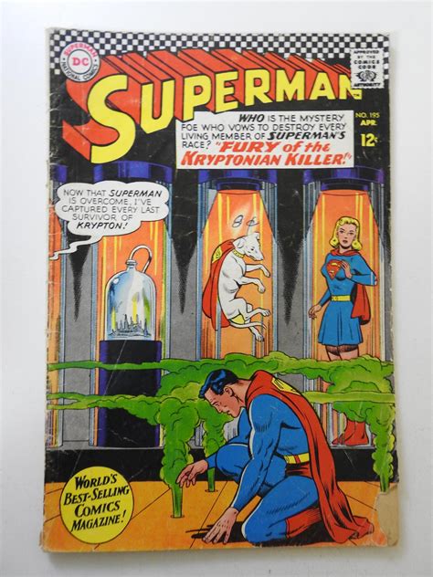 Superman 195 1967 Gd Condition Comic Books Silver Age Dc Comics