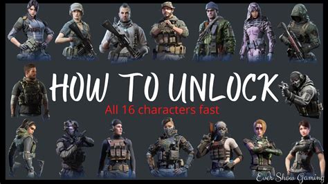 How To Get All 16 Characters Fast Call Of Duty Mobile Youtube