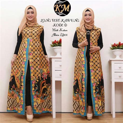 Gambar Baju Batik Modern Wanita