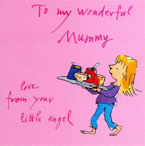 Quentin Blake Mummy From Daughter Mothers Day Greeting Card Cards Love Kates