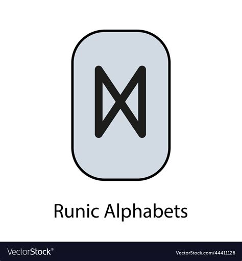 Runic Alphabets Royalty Free Vector Image Vectorstock