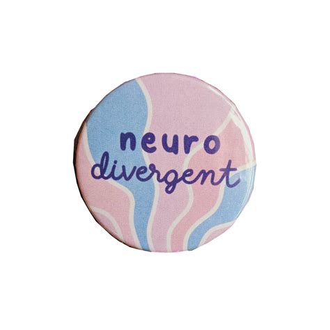 Neurodivergent Pin די ראָזעווע פּאַווע
