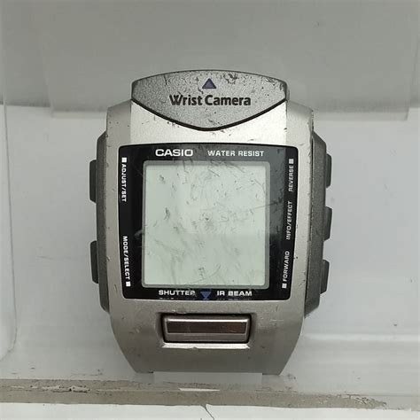 Casio Quartz Wqv 1 M 2220 Wrist Camera Vintage Watch For Parts Tal51sh1