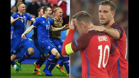 Iceland Upsets England 2 1 At Euro 2016