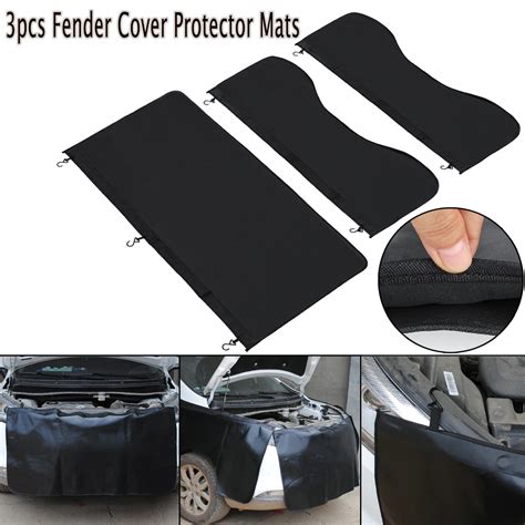 3pcs Universal Car Magnetic Fender Cover Protector Mechanic Work Mat