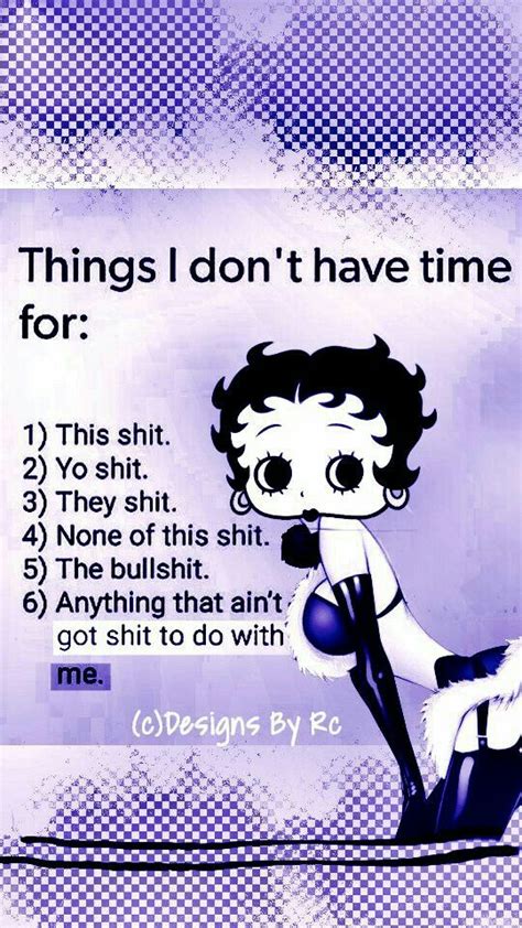 Black Betty Boop Betty Boop Art Great Quotes Funny Quotes