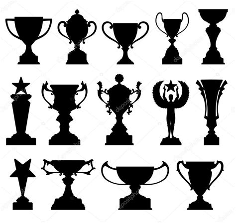 Trophy Cup Set — Stock Vector © Djahan 119465120