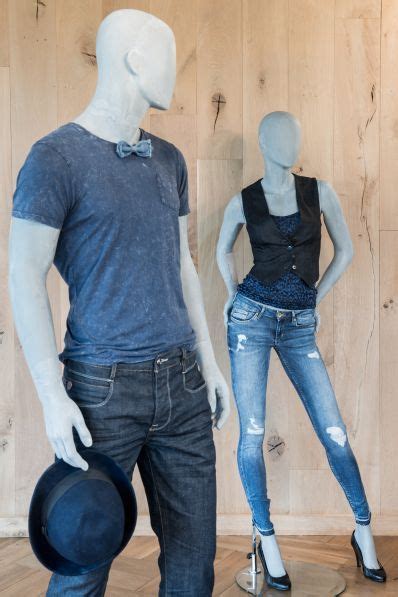 Window Mannequins With Attitude From Our Raw Collection Mannequins Shabiller Buste