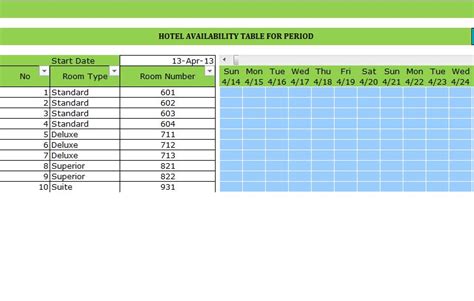 Open a blank spreadsheet in microsoft excel and type time in. Hotel Reservation Template Room Reservation Template