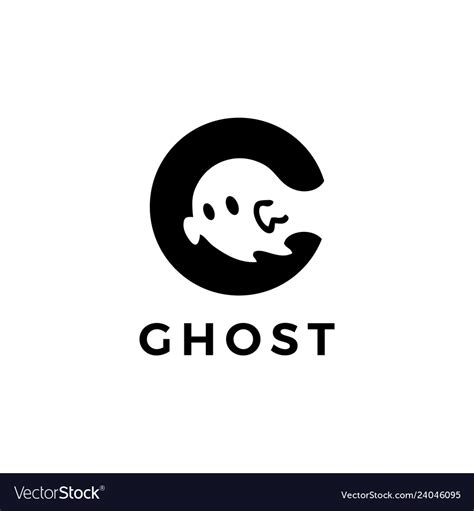 Ghost Logo Icon Royalty Free Vector Image Vectorstock