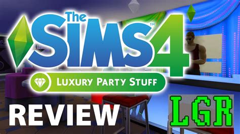 Lgr The Sims 4 Luxury Party Stuff Review Youtube