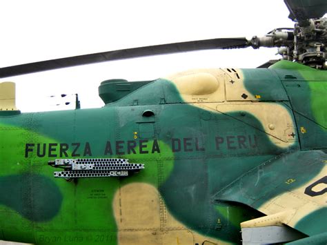 Aviación Peruana Mi 35p De La Fuerza Aérea Del Perú