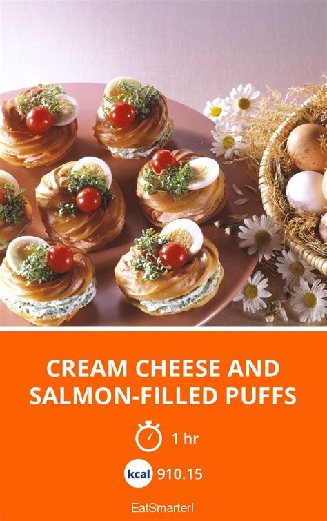 Cream Cheese And Salmon Filled Puffs Recipe Eat Smarter Usa My Xxx