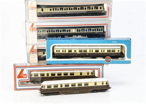 Lima And Airfix Gwr And Br Railcars And Dmu A Boxed And Factory Sealed Lima Class 117 Br