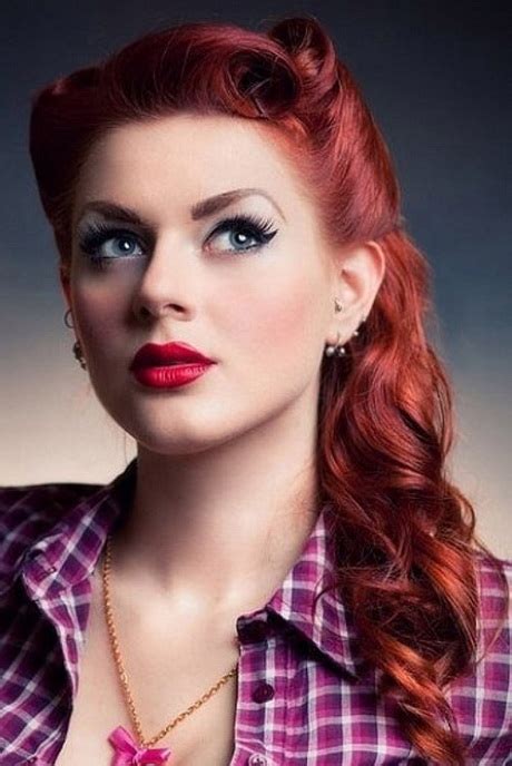 Pin Up Hairstyles Long Hair Style And Beauty