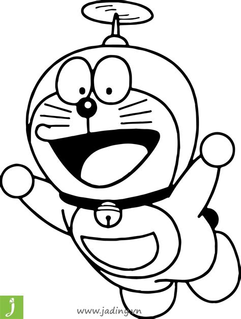 Gambar Doraemon Black And White 100 Hình ảnh Tô Màu đôremon đẹp Khỏi