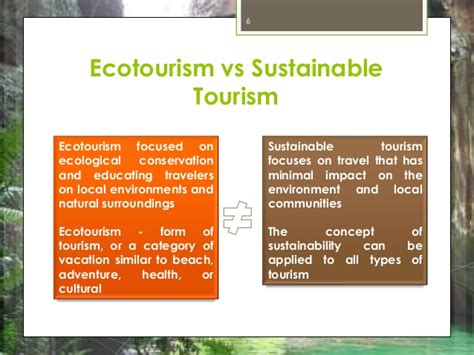 What are some sustainable tourism destinations? Sustainable tourism a form of development nowadays