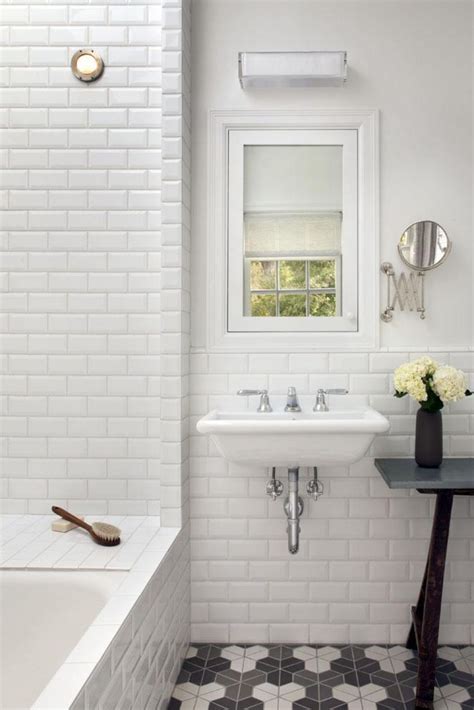 Nice Tile Bathroom Backsplash In Make Unique Bathroom With Subway Tile