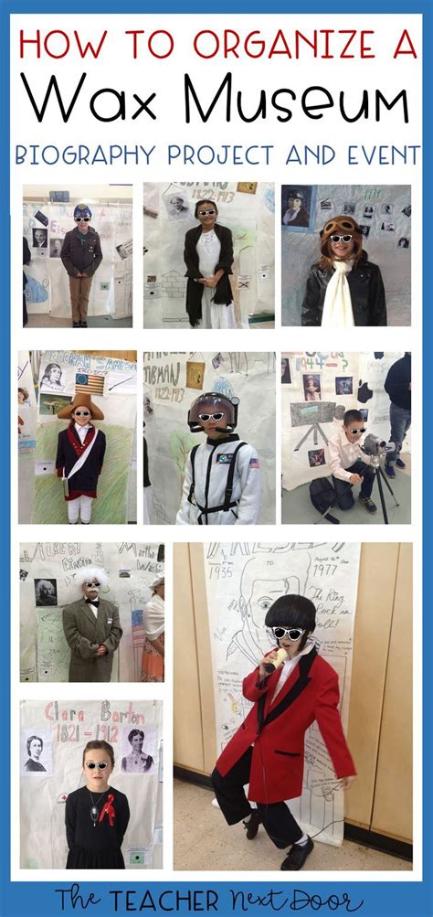 Wax Museum Biography Research Report And Event Wax Museum School