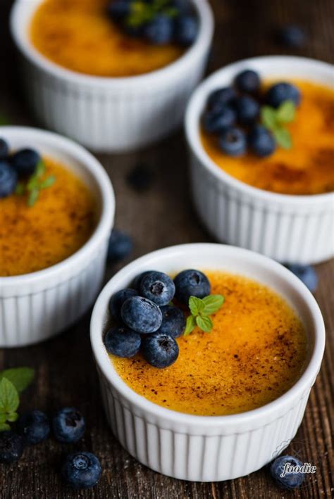 Crème Brûlée made with just four ingredients is the best dessert