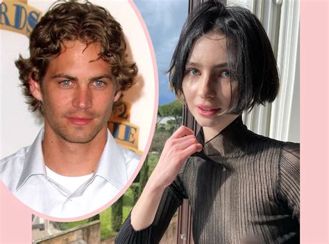 Paul Walkers Model Daughter Got Her First Magazine Cover Look Perez Hilton