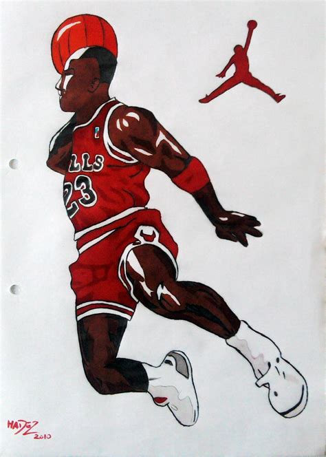 Michael Jordan Drawing At Explore Collection Of