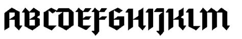 How does cursed font generator work? Similar free fonts and alternative for Fleisch Wolf