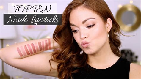 The Best Nude Lipsticks Top Ten Youtube