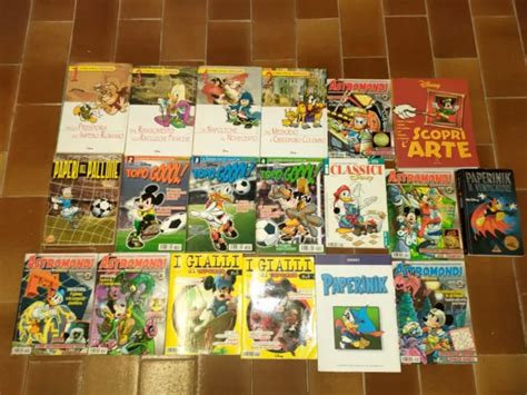 Lotto Misto Fumetti Topolinotopogolastromondiclassici Disney