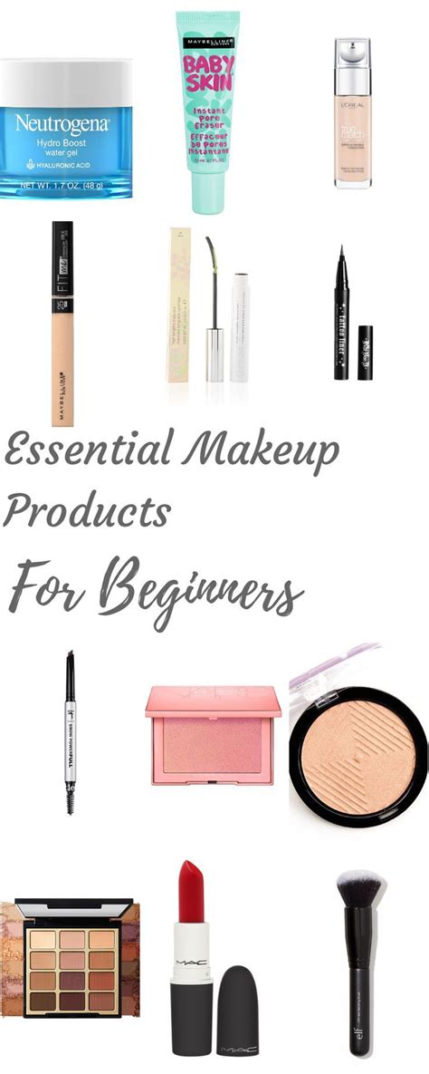 essential makeup products for beginners makeup for beginners makeup essentials simple makeup