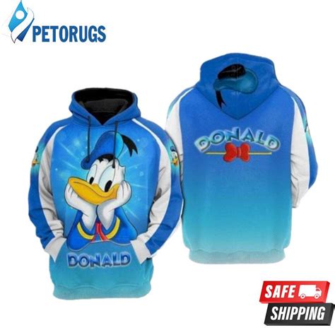 Donald Duck 3d Hoodie Peto Rugs
