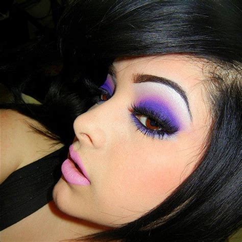 Purple Eyeshadow Purple Makeup Purple Eye Makeup Makeup For Brown Eyes