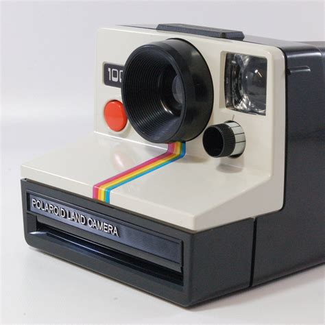 Vintage Polaroid Onestep Rainbow Striped Sx 70 Land Camera Etsy