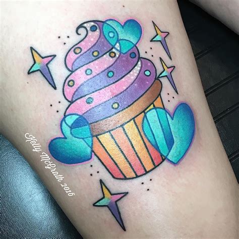 Cupcake Tattoos A Sweet Delight For Ink Enthusiasts