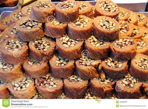 Burma Baklava Turkish Dessert Sweet Royalty Free Stock Photo