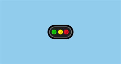 🚥 Horizontal Traffic Light Emoji On Microsoft Windows 10 October 2018