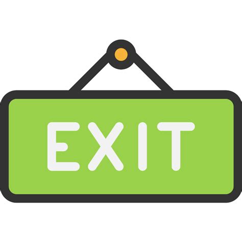 Exit Exit Vector Svg Icon Svg Repo