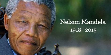 Nelson Mandela Symbole De La Paix Et De La Réconciliation Est Mort