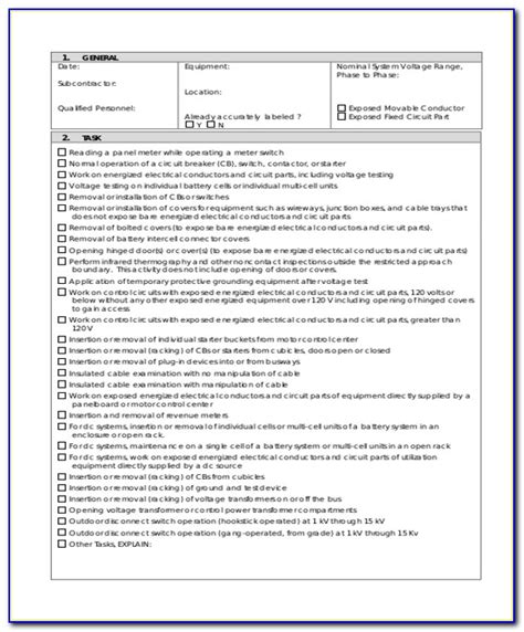 Electrical Risk Assessment Example Uk