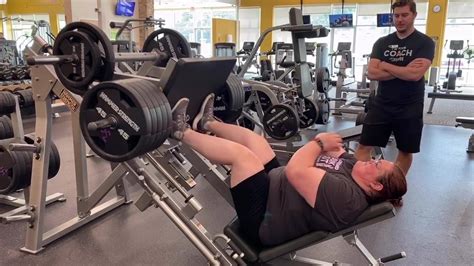 Kyndra Sturms 700 Lb Leg Press Pr Today She Is Amazing By Anytime Fitness