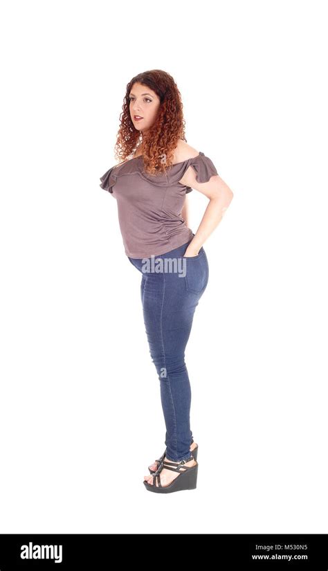 happy curvy girl curly hair cut out stock images and pictures alamy