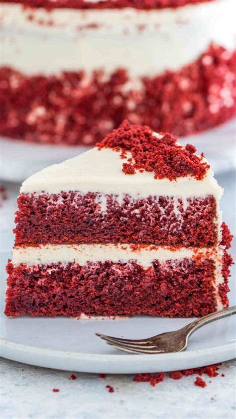 Red velvet cake has a relatively mild flavor, so it can bear the strong taste of cream cheese frosting better than many other, more flavorful cakes/cupcakes. Red Velvet Cake VIDEO - Sweet and Savory Meals