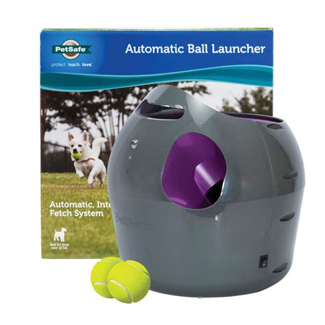 Petsafe Automatic Dog Ball Launcher Toy Interactive Game Includes 2