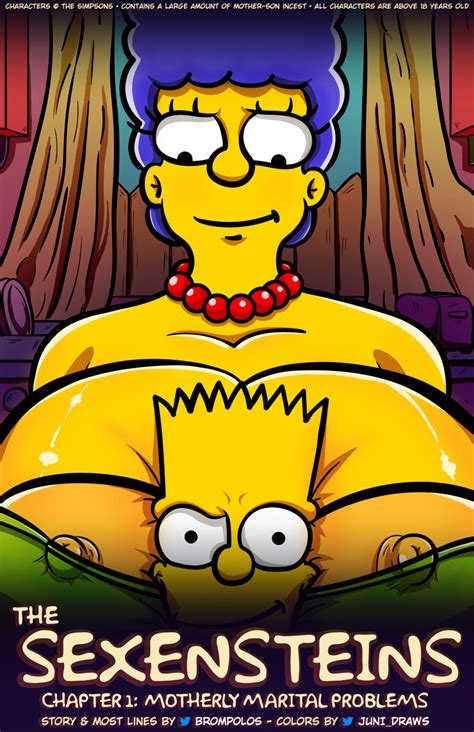 Rule 34 Bart Simpson Big Areola Brompolos Chapter 1 Comic Comic Cover Huge Breasts Incest Juni