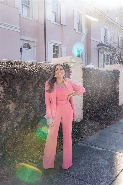 The Pink Suit You Didnt Know You Needed Glitter And Gingham