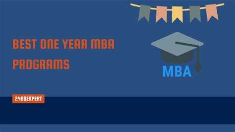 11 Best One Year Mba Programs You Should Check In 2023
