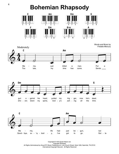 Easy Piano Songs