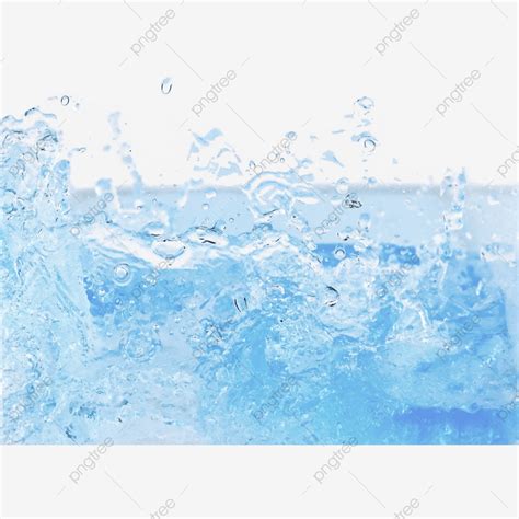 Light Blue Water Splash Water Splash Ripples Png Transparent Image