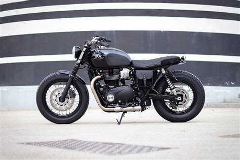 Arnauds Custom Triumph Bonneville T100 La Machine By Baak